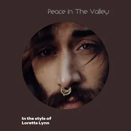 Titelbild für Peace In The Valley - Loretta Lynn Karaoke-Version
