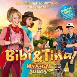 Omslagsbild för Mädchen gegen Jungs - Bibi und Tina,Lina Larissa Strahl,Lisa-Marie Koroll,Louis H.,Peter Plate,Phil Laude,Ulf Leo Sommer karaokeversion