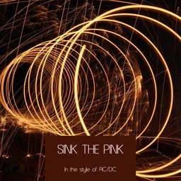 Cover art for Sink The Pink - AC/DC karaoke version
