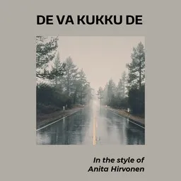 Cover art for De va kukku de - Anita Hirvonen karaoke version