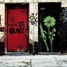 Cover art for 21 Guns - Green Day karaoke version
