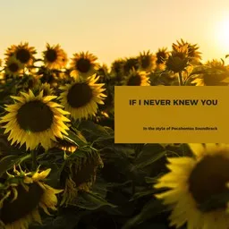 Cover art for If I Never Knew You - Jon Secada,Pocahontas Soundtrack,Shanice karaoke version