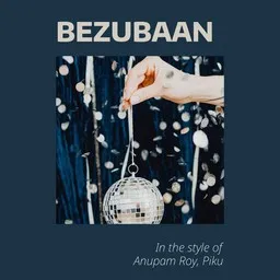 Cover art for Bezubaan - Anupam Roy,Piku karaoke version