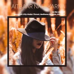 Omslagsbild för Aitbaar Nahi Karna - Abhijeet,Qayamat: City Under Threat,Sadhana Sargam karaokeversion