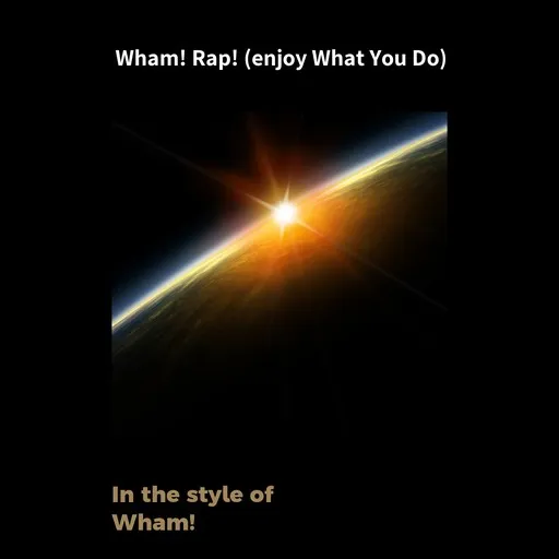 Karaoke Wham! Rap! (enjoy What You Do) von Wham! — mit Songtext mitsingen auf Singa