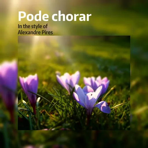 Pode chorar - Karaoke