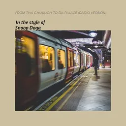 Cover art for From Tha Chuuuch To Da Palace (Radio Version) - Snoop Dogg karaoke version