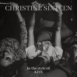 Karaokekappaleen Christine Sixteen - KISS kansikuva
