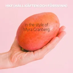 Cover art for HKF (Håll käften och försvinn) - Myra Granberg karaoke version
