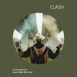 Cover art for Clash - Dave,Stormzy karaoke version