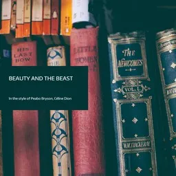 Karaokekappaleen Beauty and the Beast - Céline Dion,Peabo Bryson kansikuva