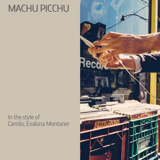 Karaoke Machu Picchu by Camilo, Evaluna Montaner — sing along with lyrics on Singa