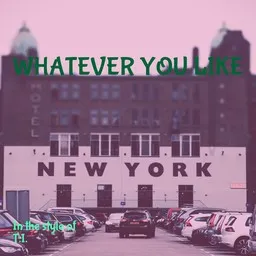 Cover art for Whatever You Like - T.I. karaoke version