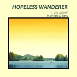 Cover art for Hopeless Wanderer - Mumford & Sons karaoke version