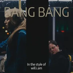 Omslagsbild för Bang Bang - will.i.am karaokeversion
