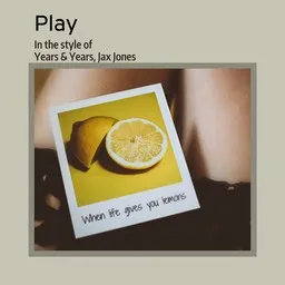 Karaokekappaleen Play - Jax Jones,Years & Years kansikuva