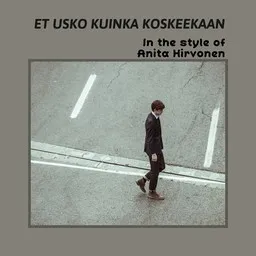 Cover art for Et usko kuinka koskeekaan - Anita Hirvonen karaoke version