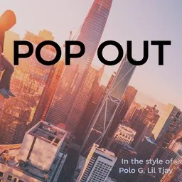 Cover art for Pop Out - Lil Tjay,Polo G karaoke version