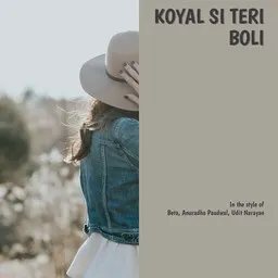 Cover art for Koyal Si Teri Boli - Anuradha Paudwal,Beta,Udit Narayan karaoke version