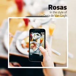 Omslagsbild för Rosas - La Oreja de Van Gogh karaokeversion