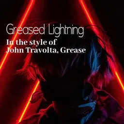 Cover art for Greased Lightning - Grease,John Travolta karaoke version