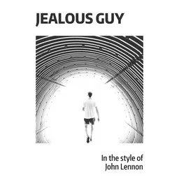 Cover art for Jealous Guy - John Lennon karaoke version