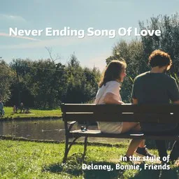 Omslagsbild för Never Ending Song Of Love - Bonnie,Delaney,Friends karaokeversion