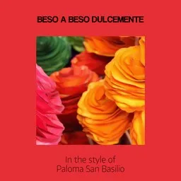 Cover art for Beso A Beso Dulcemente - Paloma San Basilio karaoke version