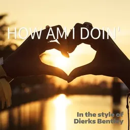 Cover art for How Am I Doin' - Dierks Bentley karaoke version