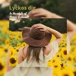 Omslagsbild för Lyckos dig - Nanne Grönvall karaokeversion