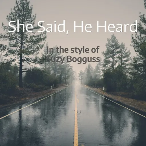Karaoke She Said, He Heard av Suzy Bogguss — sjung med på texten på Singa