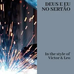 Cover art for Deus E Eu No Sertão - Victor & Leo karaoke version