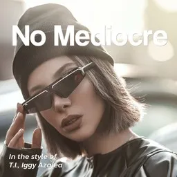 Cover art for No Mediocre - Iggy Azalea,T.I. karaoke version