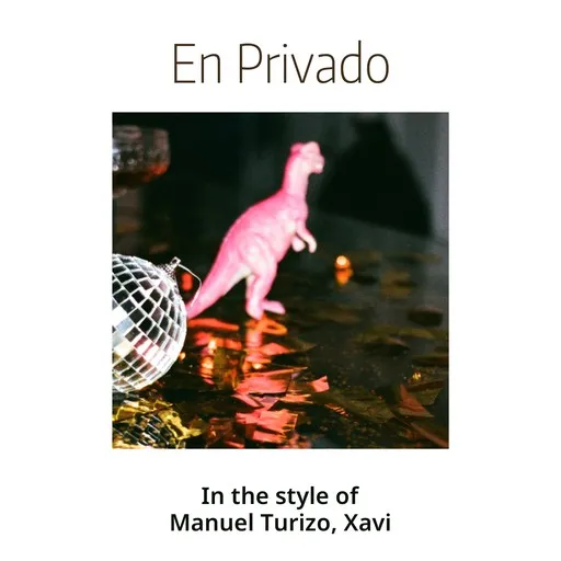 Karaoke En Privado esittäjältä Manuel Turizo, Xavi — laula mukana sanoituksilla Singassa