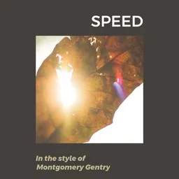 Cover art for Speed - Montgomery Gentry karaoke version