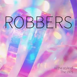 Cover art for Robbers - The 1975 karaoke version