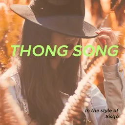 Cover art for Thong Song - Sisqó karaoke version