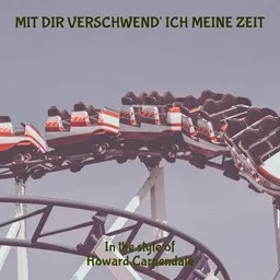 Titelbild für Mit dir verschwend' ich meine Zeit - Howard Carpendale Karaoke-Version