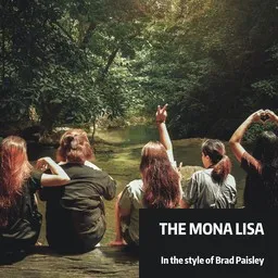 Cover art for The Mona Lisa - Brad Paisley karaoke version