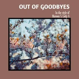 Karaokekappaleen Out Of Goodbyes - Lady A,Maroon 5 kansikuva