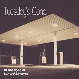 Titelbild für Tuesday's Gone - Lynyrd Skynyrd Karaoke-Version