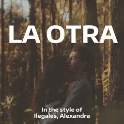Cover art for La Otra - Alexandra,Ilegales karaoke version