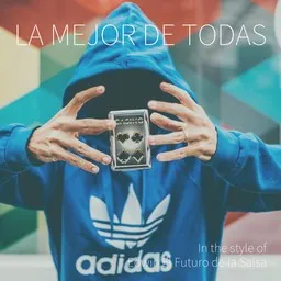 Cover art for La Mejor De Todas - Edwin El Futuro de la Salsa karaoke version