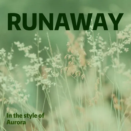 Karaoke Runaway by Aurora (NOR) — sing along with lyrics on Singa