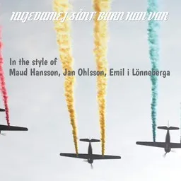 Cover art for Hujedamej sånt barn han var - Emil i Lönneberga,Jan Ohlsson,Maud Hansson karaoke version