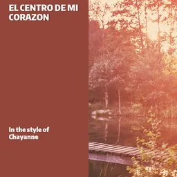 Cover art for El Centro De Mi Corazon - Chayanne karaoke version