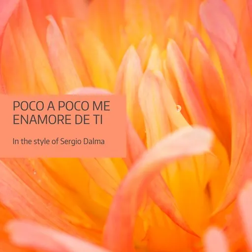 Karaoke Poco A Poco Me Enamore De Ti av Sergio Dalma — sjung med på texten på Singa
