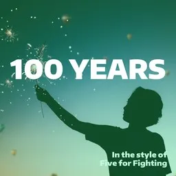 Cover art for 100 Years - Five for Fighting karaoke version