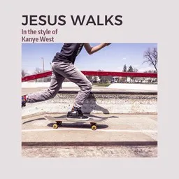 Cover art for Jesus Walks - Kanye West karaoke version