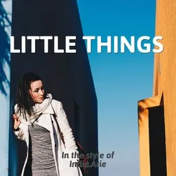 Cover art for Little Things - India.Arie karaoke version